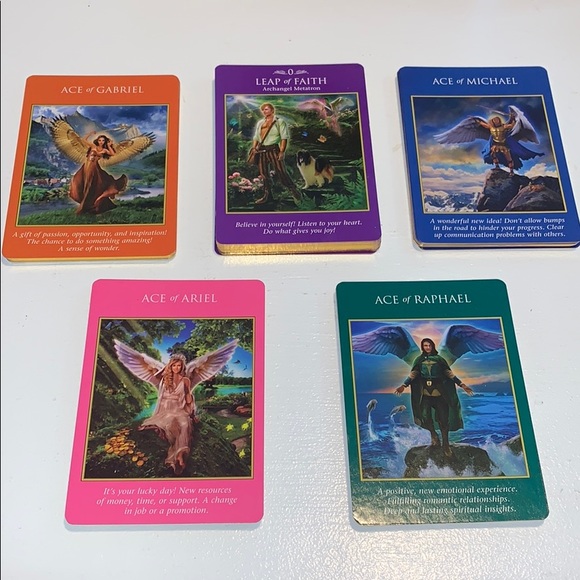 NIB 78 Deck Rare, Doreen Virtue Archangel Power 78 Tarot Cards Out of Print - Picture 2 of 3